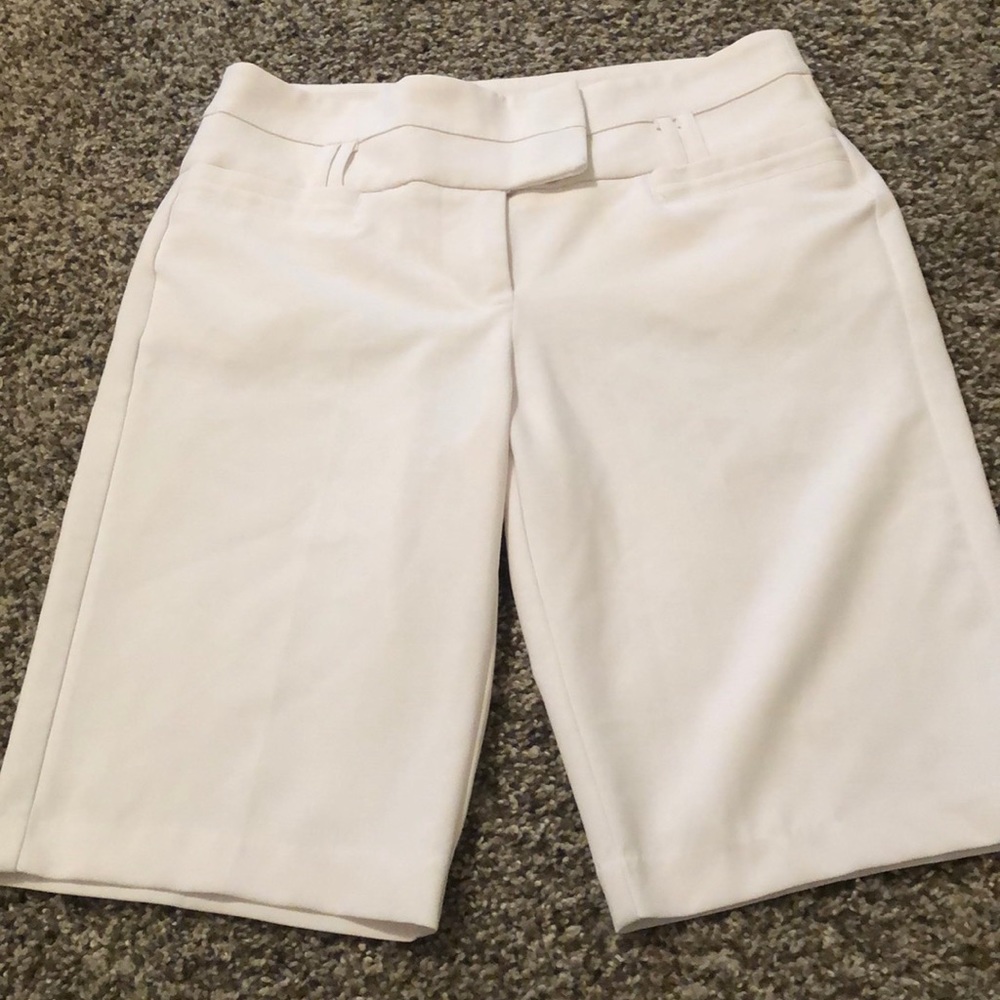 White like golf shorts
